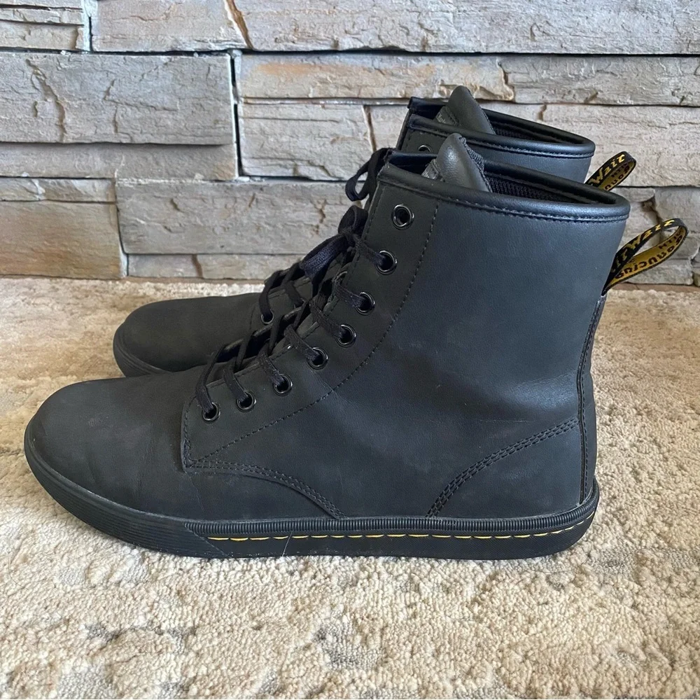 Dr. Martens | Shoes | Dr Martens Black Laceup Hightop Boots  display picture 1